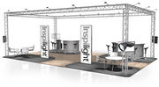 Exhibition stand trusses